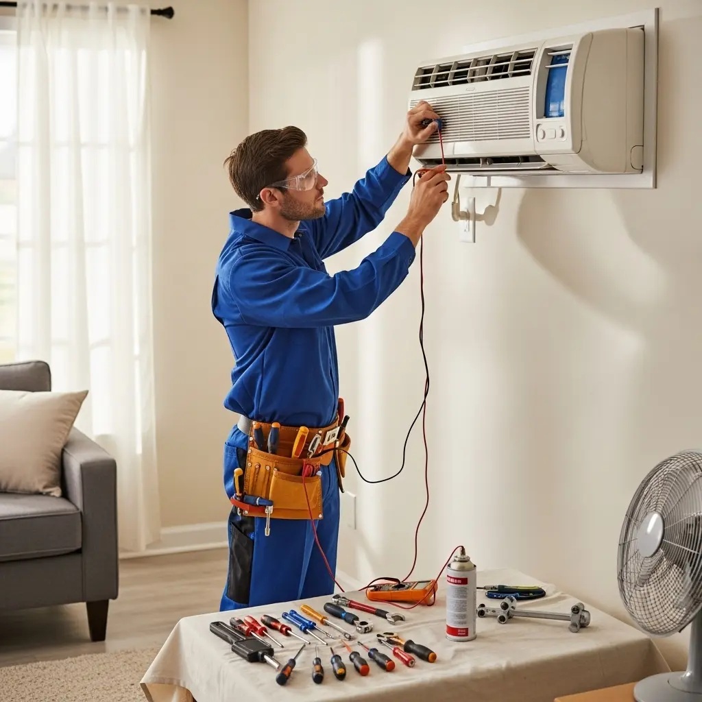Büyükçekmece Smeg Smeg klima gaz dolumu ve bakım – Enerji verimliliği artırıldı. - Teknik servis örneği